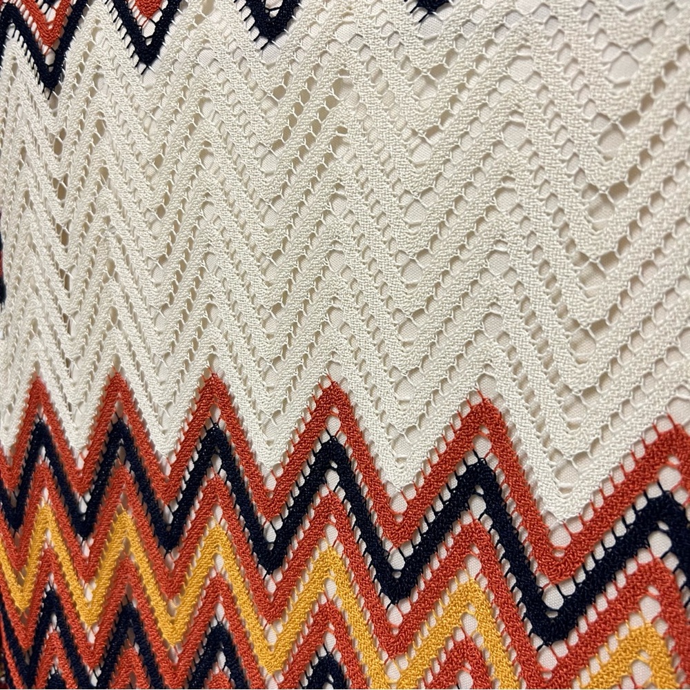 Tacera Chevron Pattern Bell Sleeve Dress - Picture 12 of 16